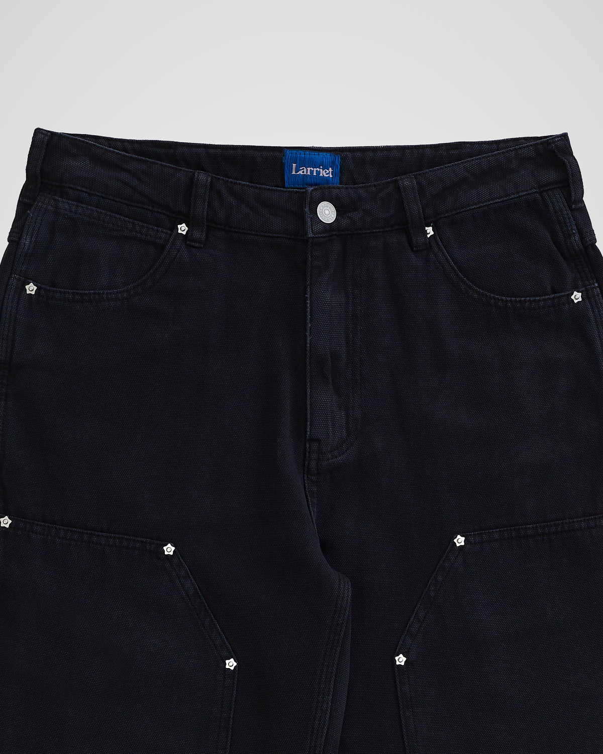 パンツ atrct Double knee work pants black Double Knee Carpenter Pant - Used Black – Larriet