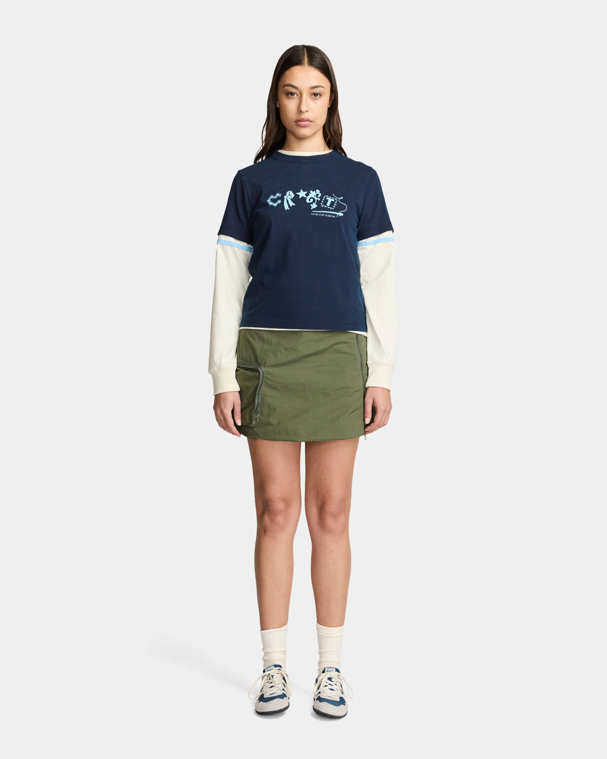 Wmns Craft Tee - Navy